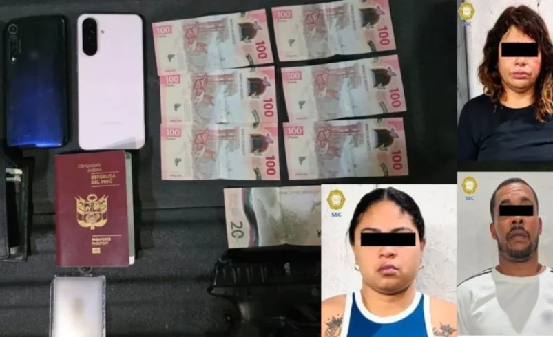 Detienen a tres peruanos por robo en la colonia Condesa