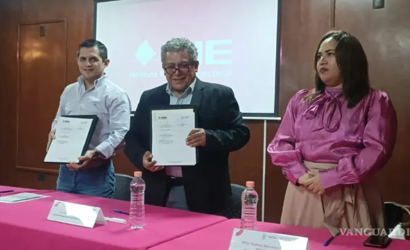 INE y Facultad de la UAdeC firman convenio rumbo a elección 2026