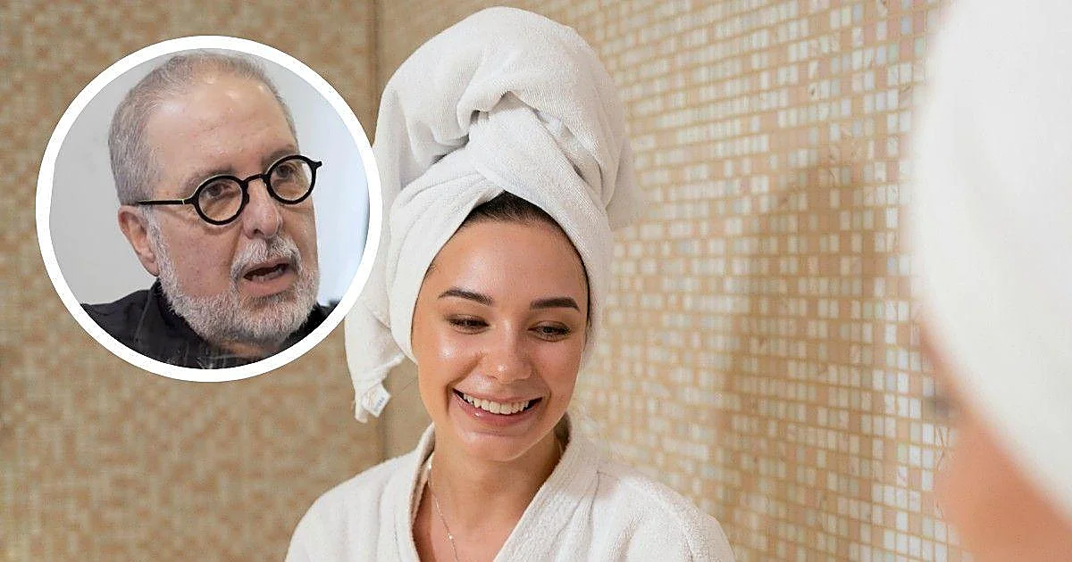 «La forma correcta de lavarse el pelo es con agua templada, a una temperatura agradable»