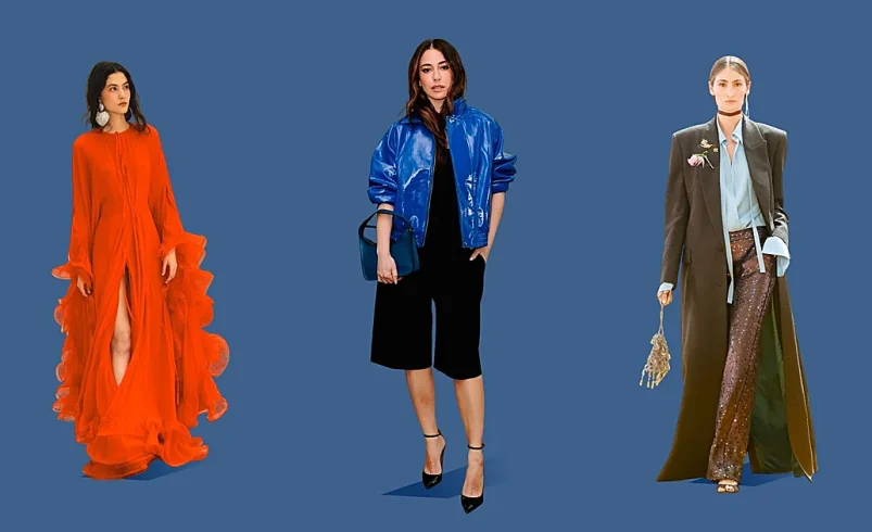 Sí a las bermudas con tacón, a las gafas grandes ya los trajes de lentejuelas para invitadas