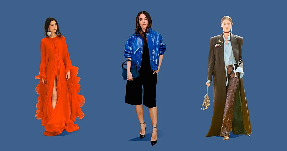 Sí a las bermudas con tacón, a las gafas grandes ya los trajes de lentejuelas para invitadas