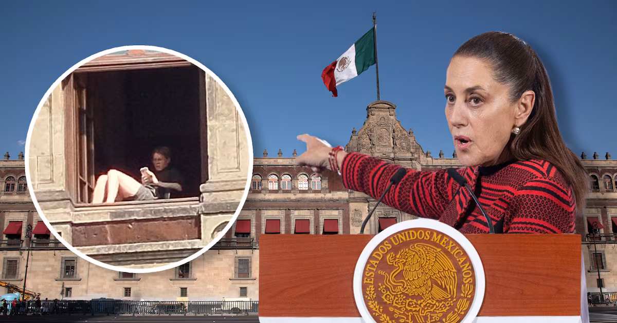 ¿Qué sabemos del caso de la mujer que tomó sol en el Palacio Nacional? – El Financiero