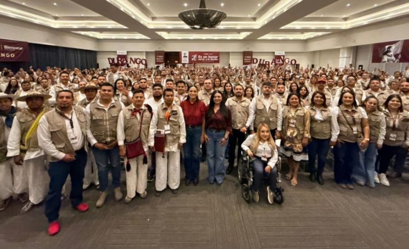 Ariadna Montiel reconoce en Durango a Servidores de la Nación por su trabajo social