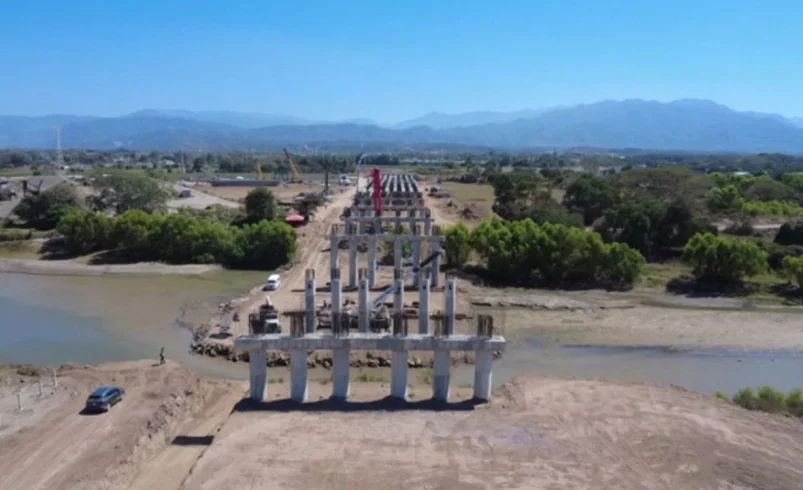 Avanza la conexión entre Jalisco y Nayarit; el puente Amado Nervo tiene 70% de construcción