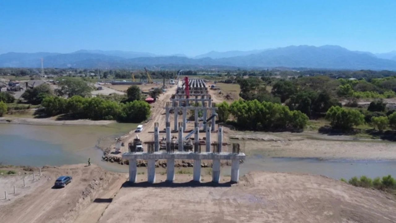 Avanza la conexión entre Jalisco y Nayarit; el puente Amado Nervo tiene 70% de construcción