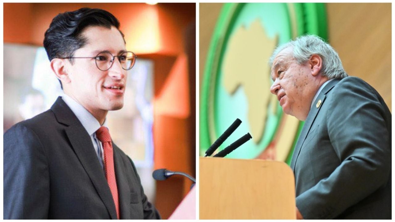 Canciller Velasco conversa con Secretario General ONU