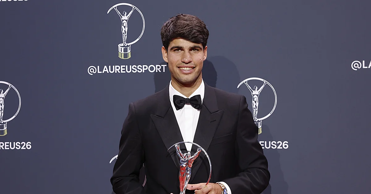 El nuevo reloj de lujo con el que Alcaraz alzó el Laureus a mejor deportista del año