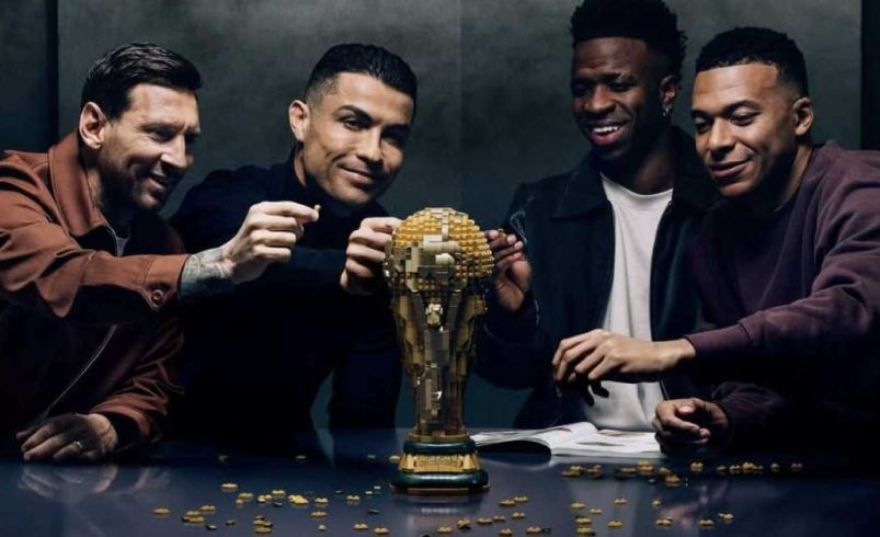 Lego lanza un comercial histórico con Messi, Cristiano, Mbappé y Vinícius, que Nike ni Adidas pudieron hacer