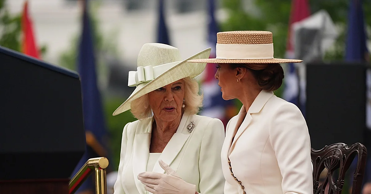 Melania Trump y la reina Camila confirman el color de la primavera