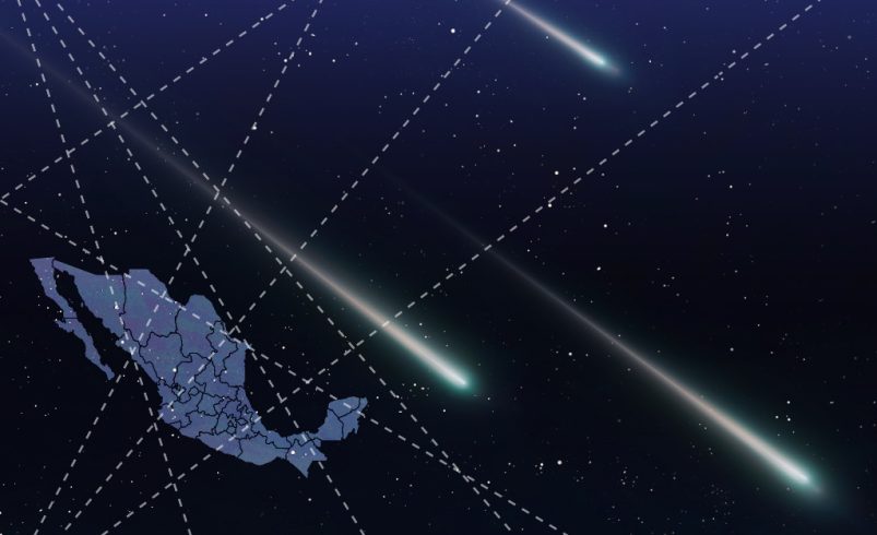 Objetos provenientes del espacio. Registro en Tierra desde la Red Mexicana de Meteoros
