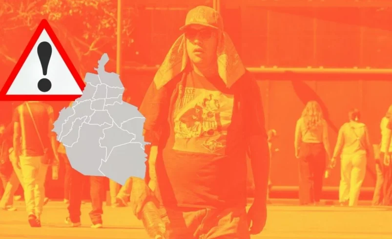 Onda de calor azotará a la CDMX con temperaturas de hasta 30 grados por 7 días CONSECUTIVOS