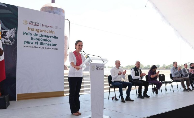Plan México: Claudia Sheinbaum inaugura PODECOBI en Tlaxcala con inversión de 540 mdd