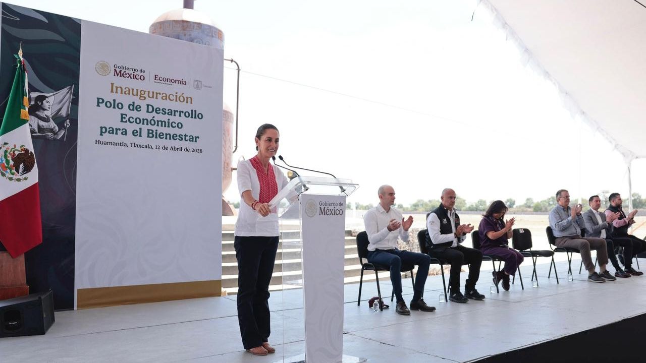 Plan México: Claudia Sheinbaum inaugura PODECOBI en Tlaxcala con inversión de 540 mdd