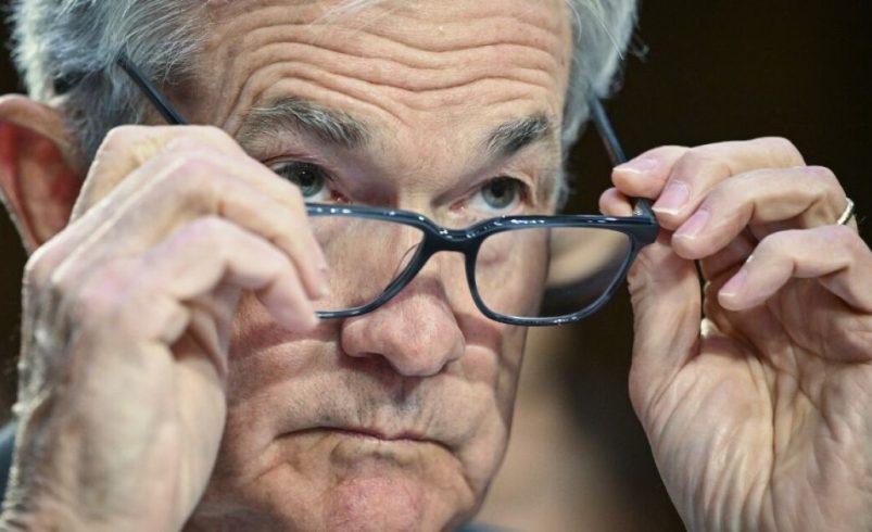 Powell encabeza su última reunión como jefe de la Fed en medio de la inquietud por la inflación