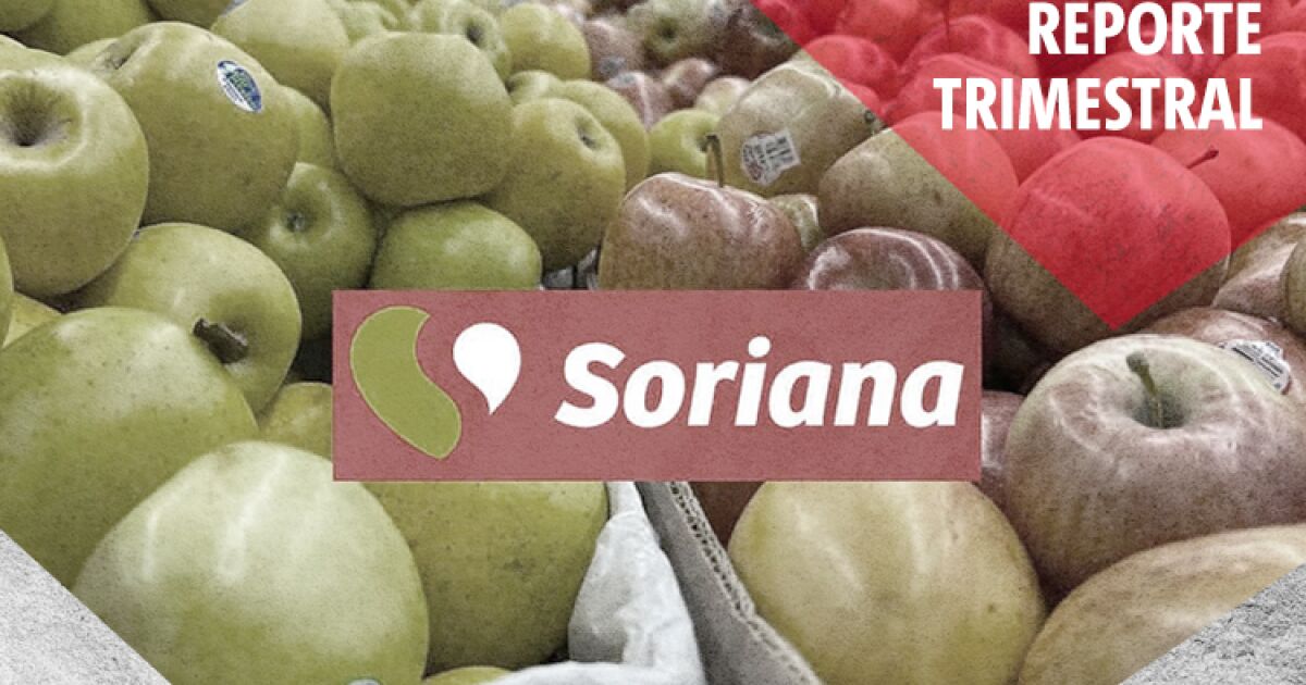 Soriana reporta caída de ventas en el primer trimestre de 2026 por menor consumo