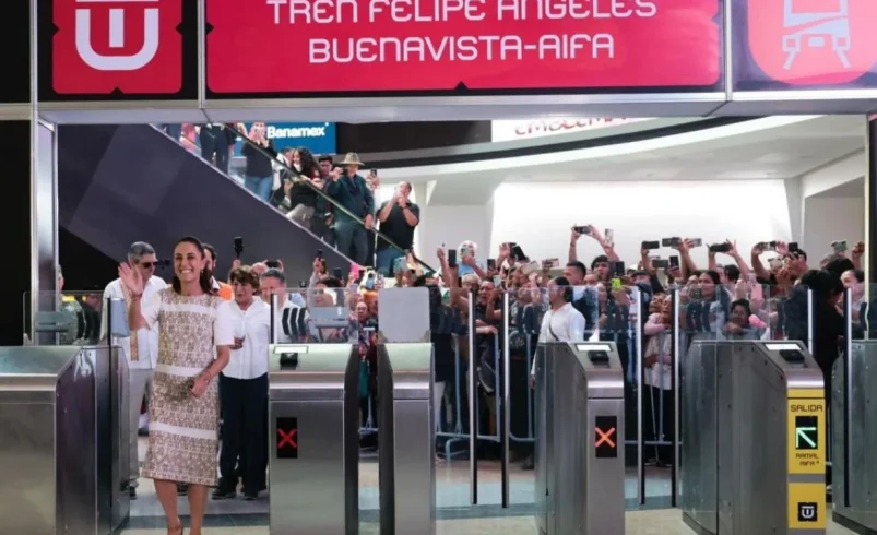 Tren Buenavista-AIFA: anticipa que moverá 57 mil pasajeros cada día