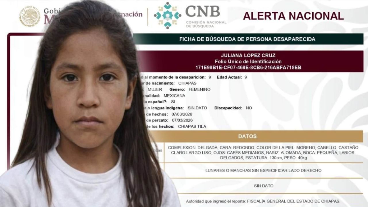 Un par de sandalias y una posible sepultura: las claves detrás de la desaparición de la pequeña Juliana en Chiapas