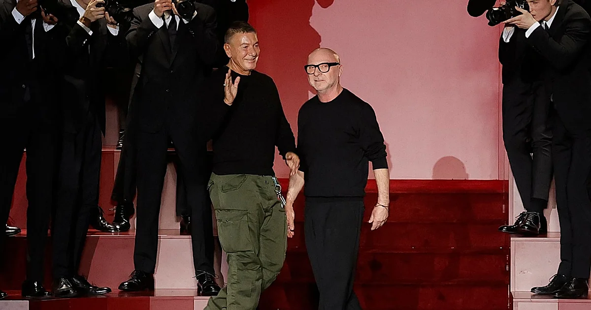 el diseñador Stefano Gabbana deja su cargo tras más de 40 años