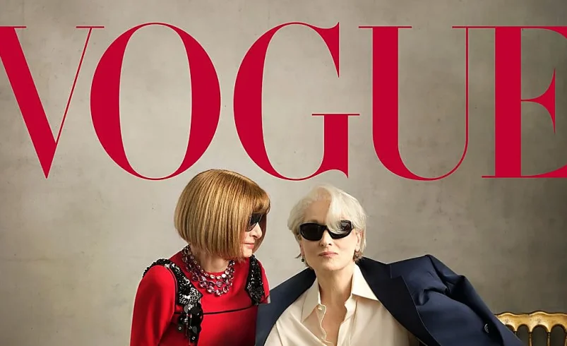 la revista Vogue reúne a Wintour y Meryl Streep en una portada icónica