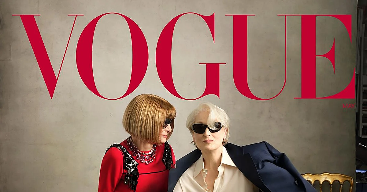 la revista Vogue reúne a Wintour y Meryl Streep en una portada icónica