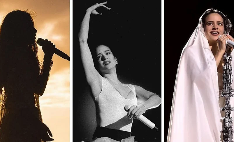 todos los detalles del vestuario de Rosalía en su LUX Tour