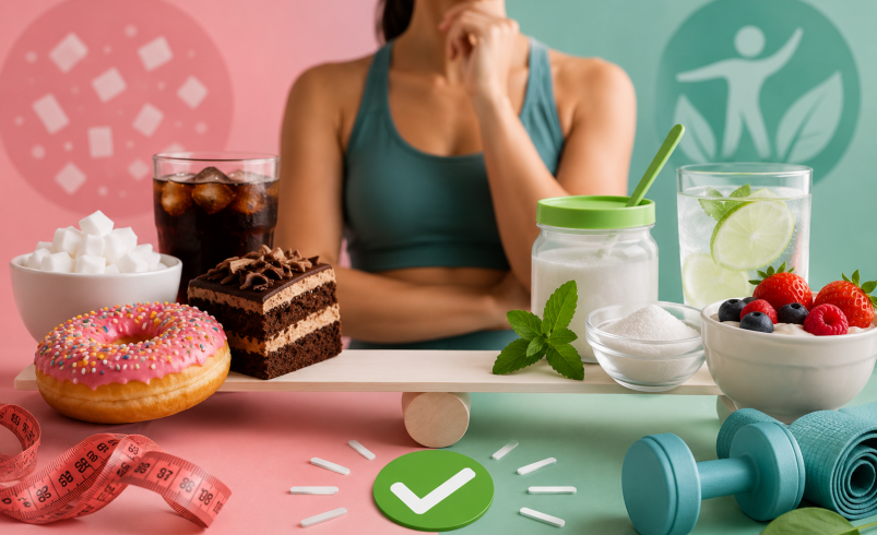Edulcorantes en dietas para control de peso: ¿sí o no?