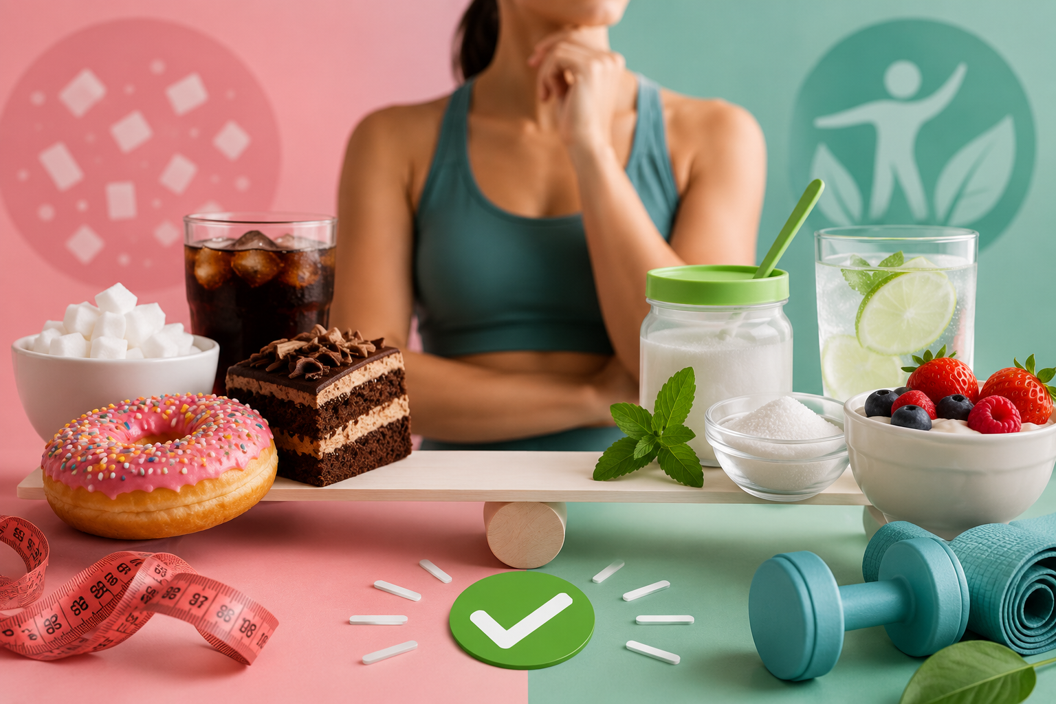 Edulcorantes en dietas para control de peso: ¿sí o no?