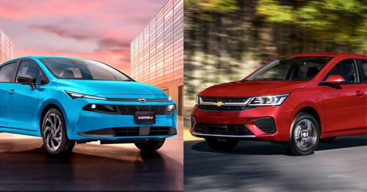 El Aveo le quitó al Versa su lugar en los autos más vendidos, pero ¿conviene por lo que vas a pagar?