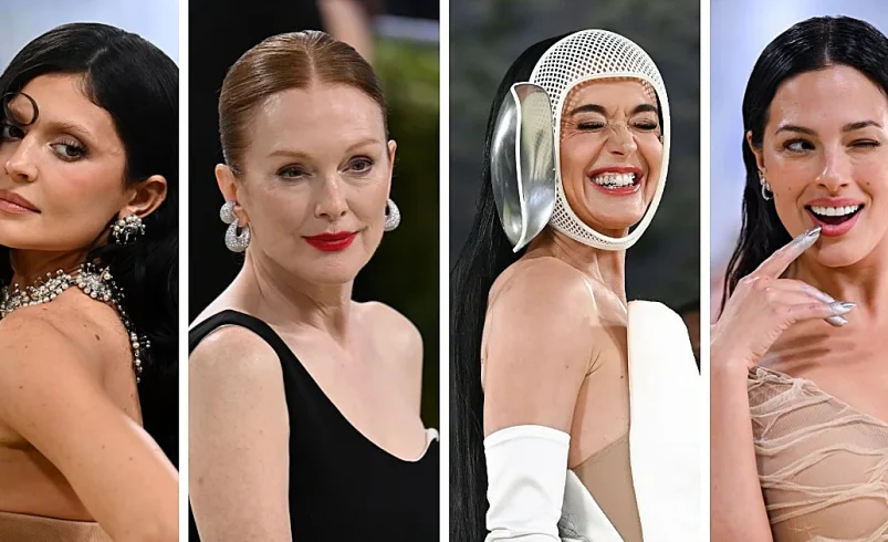 Labios rojos, cejas decoloradas y apliques dentales, aciertos y errores de belleza en la Gala Met
