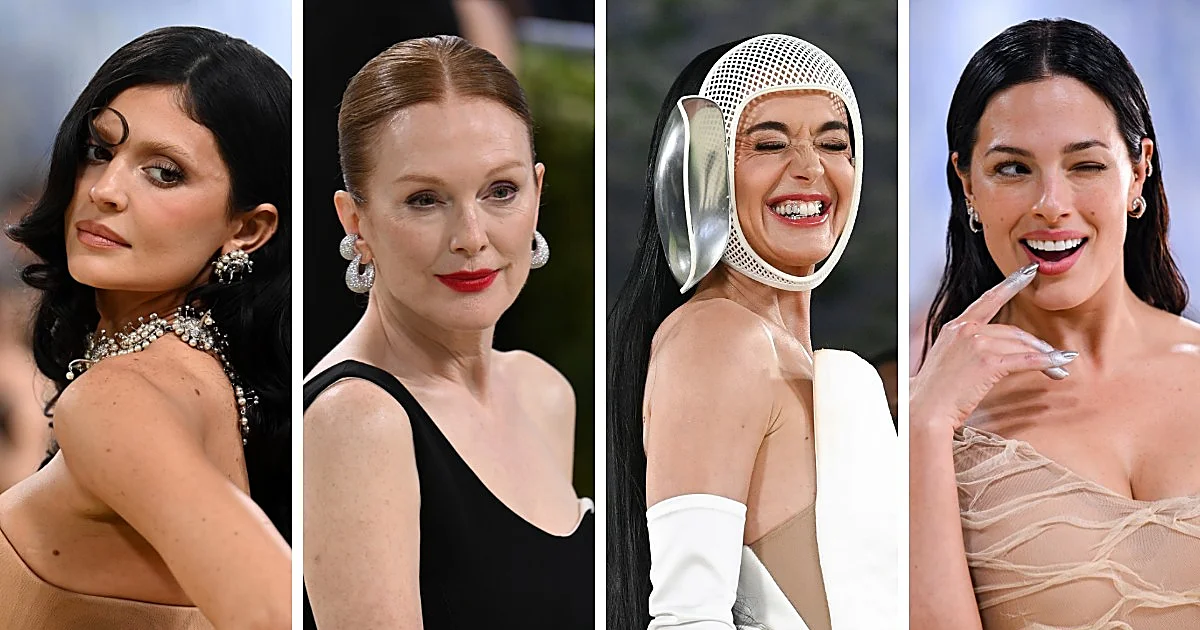 Labios rojos, cejas decoloradas y apliques dentales, aciertos y errores de belleza en la Gala Met