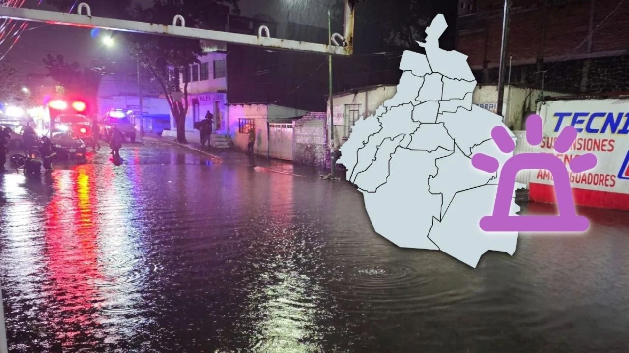 Protección Civil activa ALERTA PÚRPURA en CDMX por intensas lluvias la noche de este lunes 11 de mayo