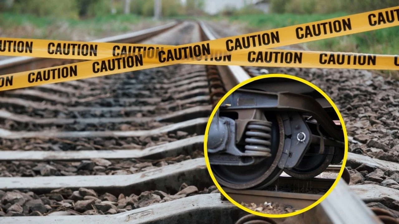 Tren de carga descarga en Córdoba, Veracruz; vuelcan 6 vagones con maíz y sorgo