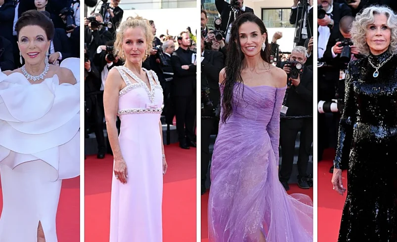 de Demi Moore y Gillian Anderson y Jane Fonda